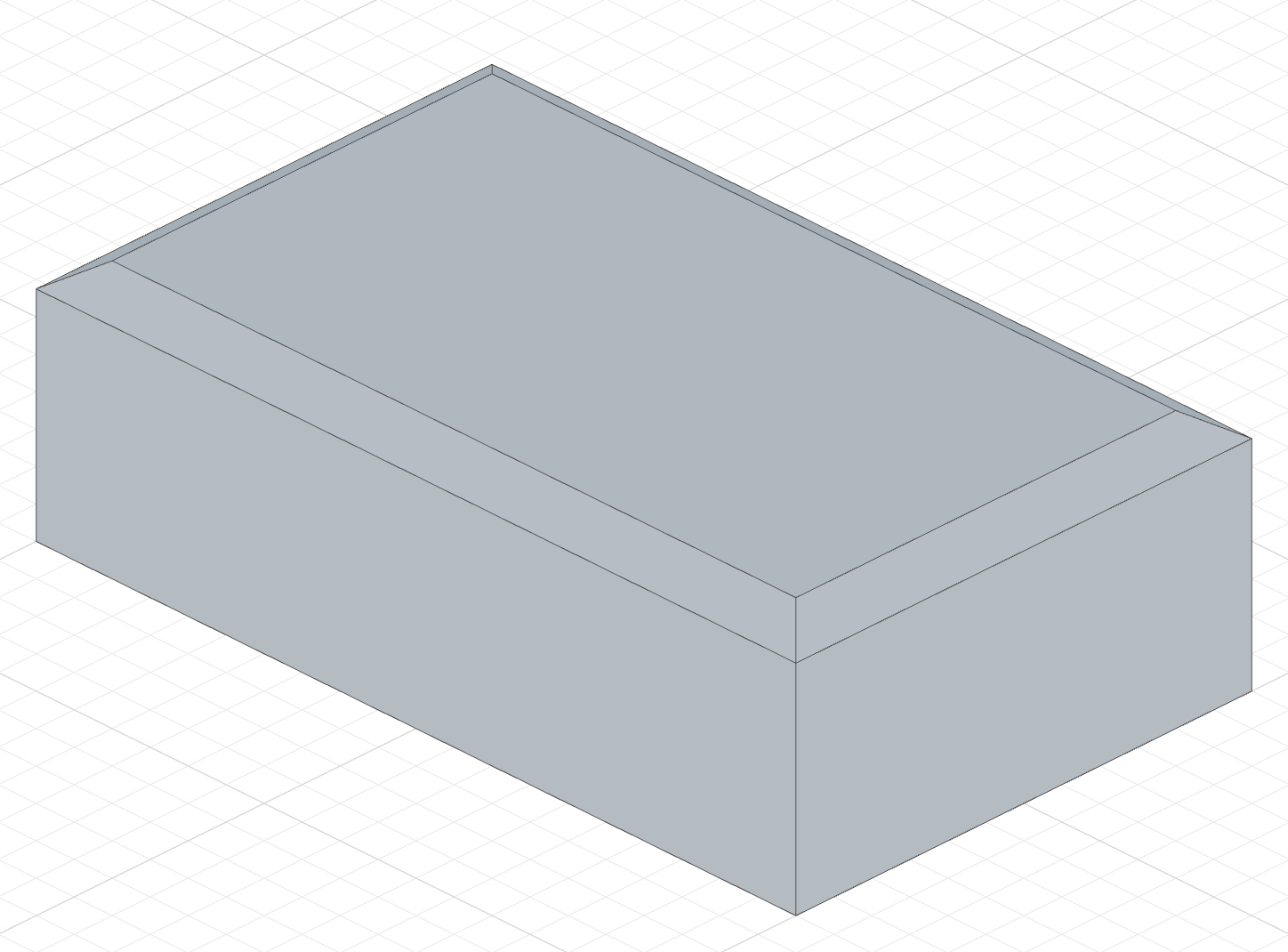 Asymmetric chamfer