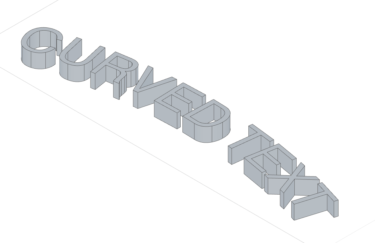 Text along an arc