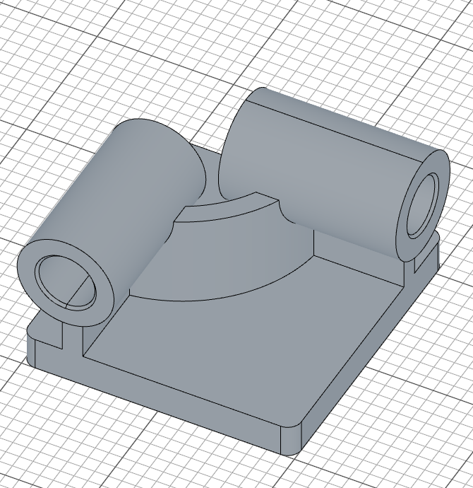Both pipes with chamfered bores