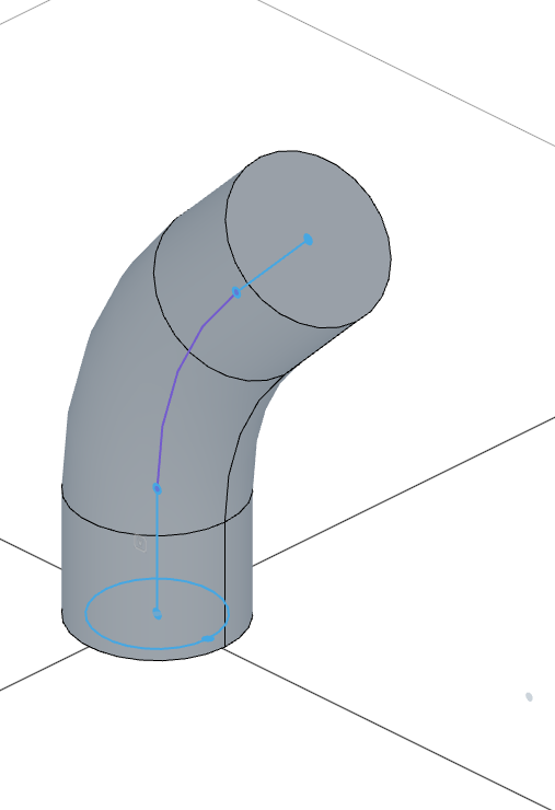 Swept pipe