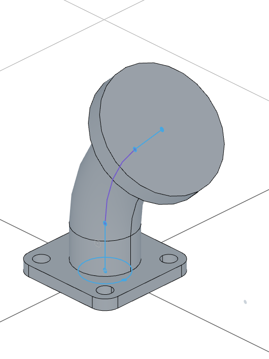 Upper flange