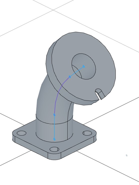 Stepped slot cut