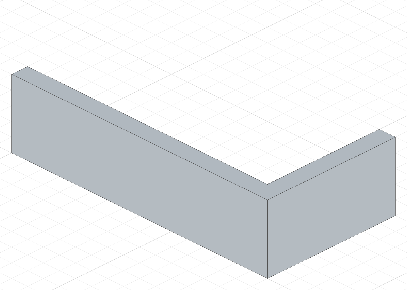 Thin extrude — open profile