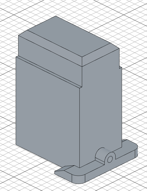 Slot and bolt hole