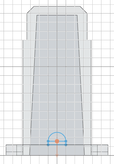 Slot profile sketch