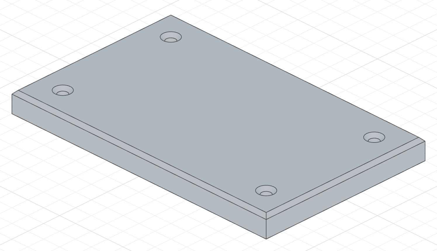 Parametric mounting plate