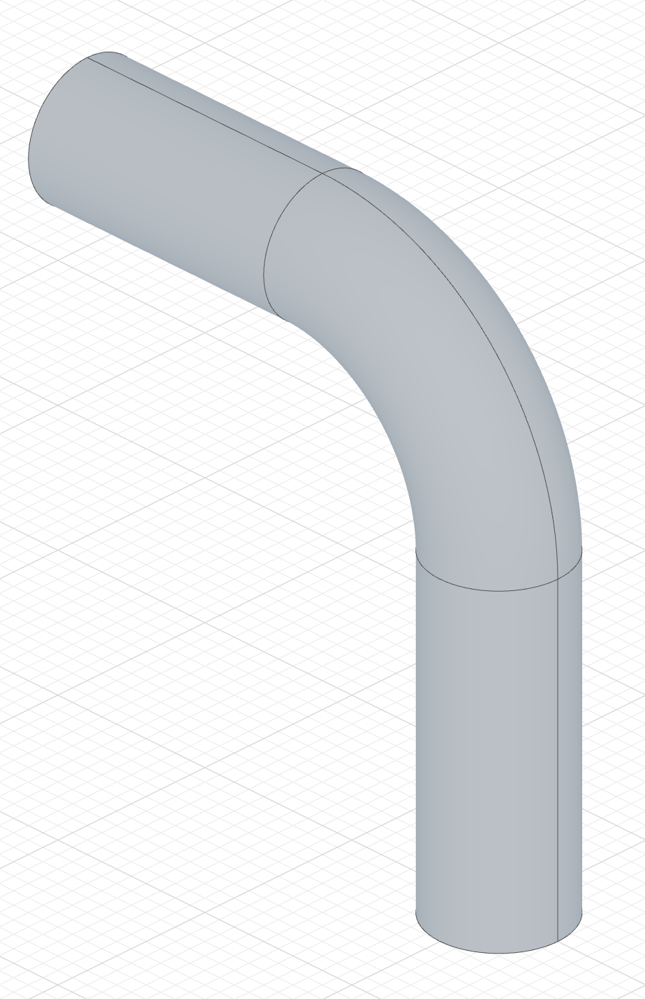 Sweep extended past the path end