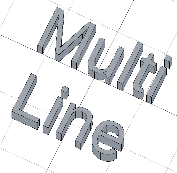 text example