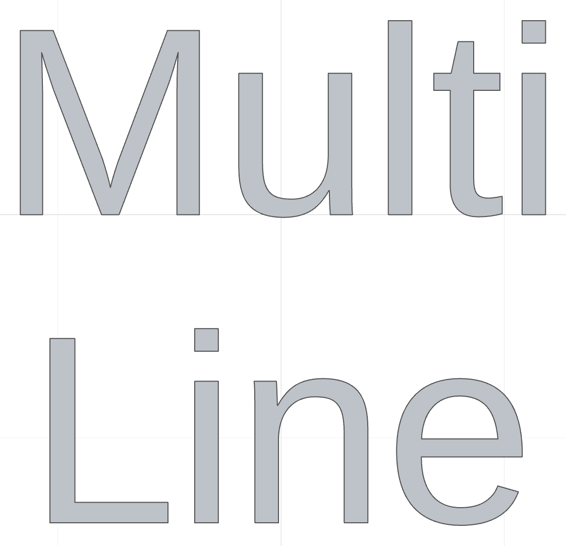 text example