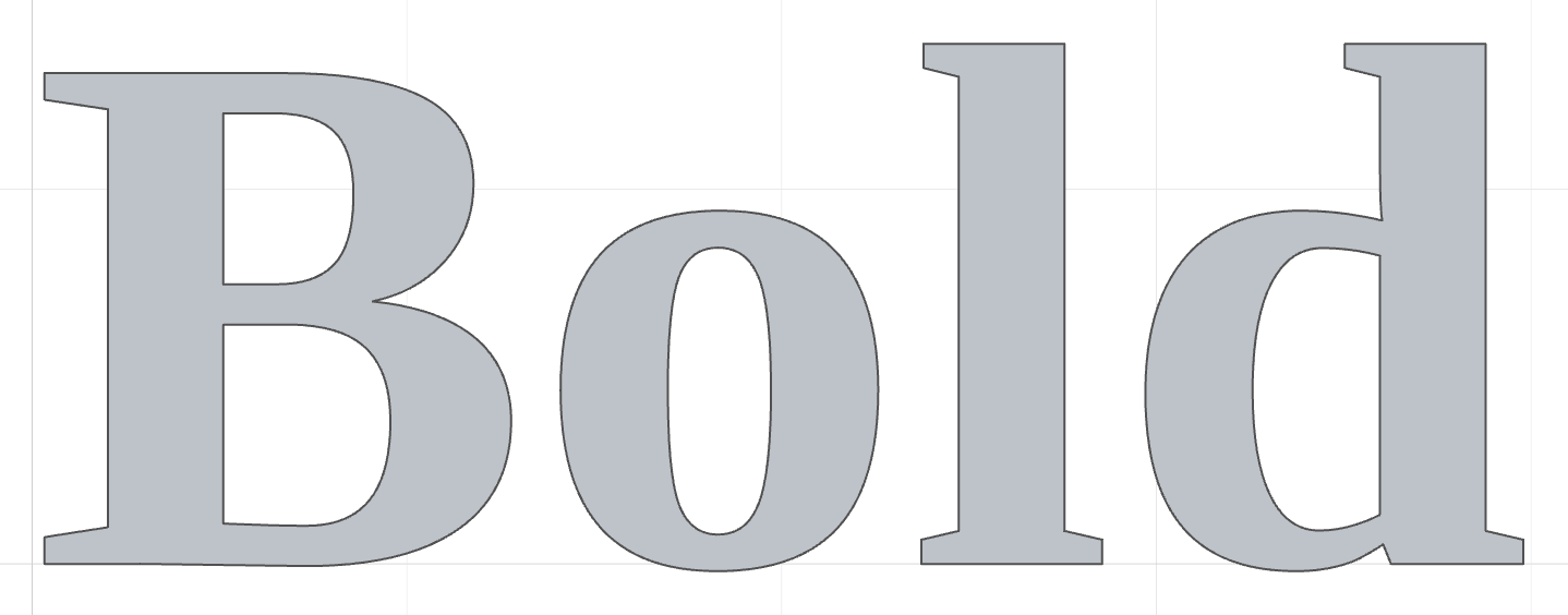 text example