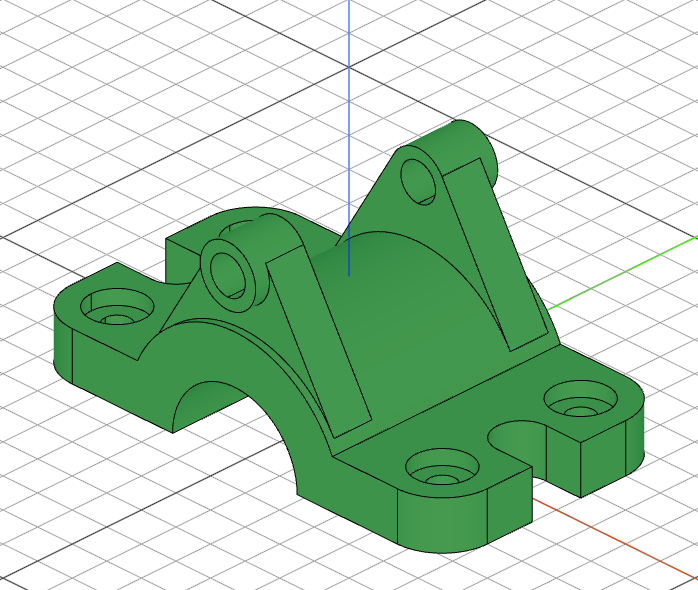 Finished upper alignment clamp