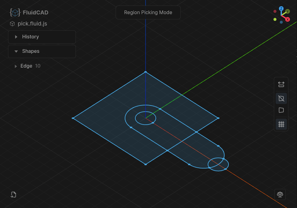 FluidCAD Interactive Prototyping